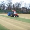 sand infill spreading